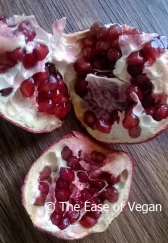 Pomegranate - broken apart